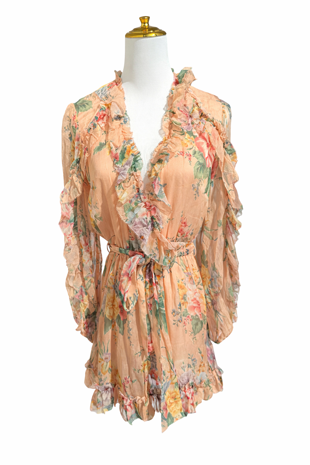 Zimmermann Zinnia Floral Playsuit