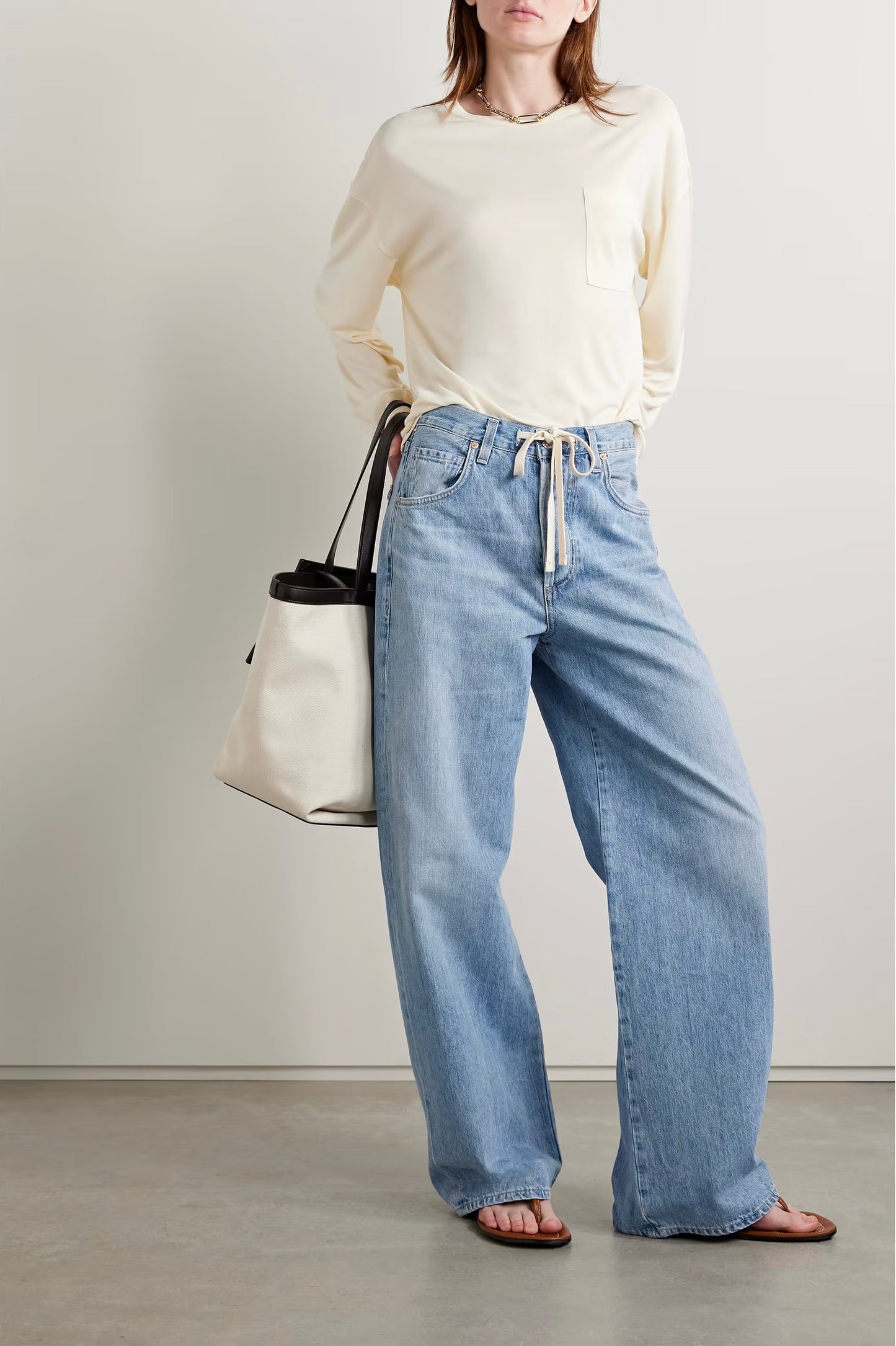 Citizens of Humanity Brynn High-Rise Wide-Leg Jeans