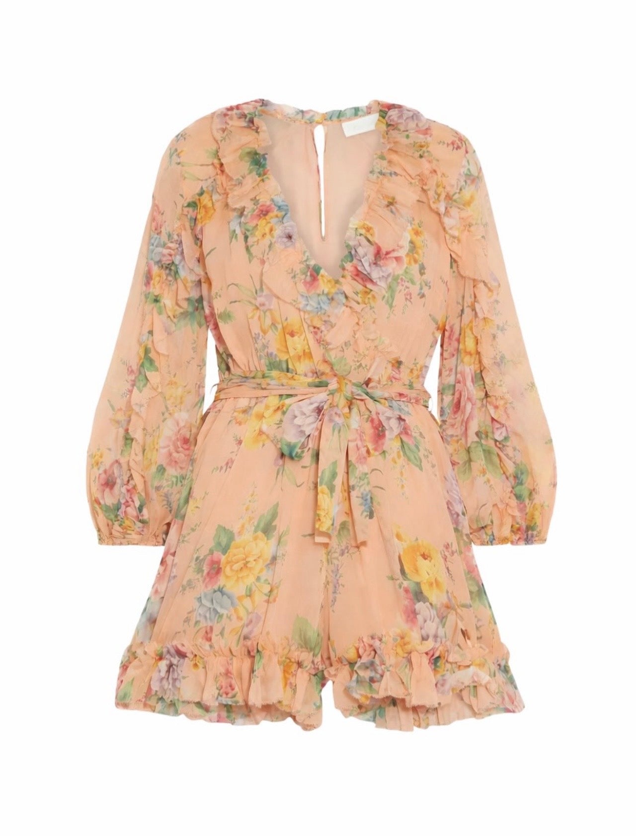 Zimmermann Zinnia Floral Playsuit